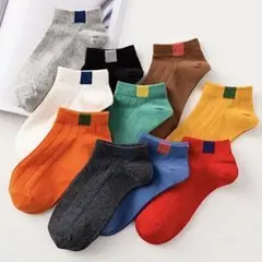 レディースソックス 10足セット ワンポイント 靴下 まとめ売 スニーカー 春夏