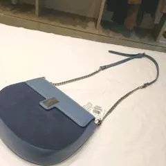 スウェード ショルダーバッグ