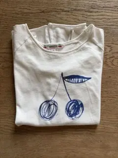 bonpoint ボンポワン　さくらんぼTシャツ　10才のサムネイル