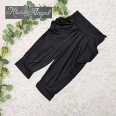 ゆったり❗️美品❗️【カリスエンジェル】サルエルパンツ 黒 大きめM