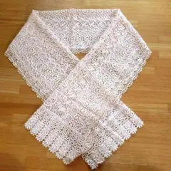 【和装・洋装】レディース　淡ピンク　レース　ショール　ストール