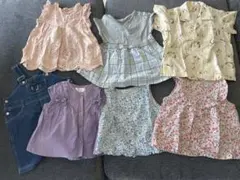 キッズ 女の子 トップス まとめ売り 7点セット　80.90