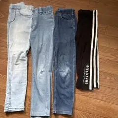 ボトムス4点セット110㎝【訳あり】