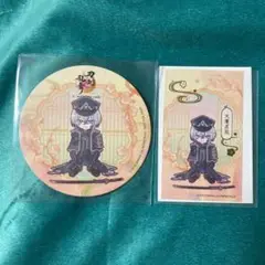 刀剣乱舞 アニカフェ 箔押しカード コースター 大慶直胤