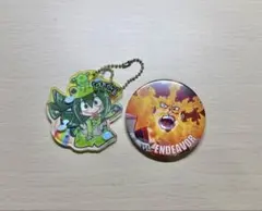 僕のヒーローアカデミア ヒロアカ 蛙吹梅雨 エンデバー 缶バッジ キーホルダー