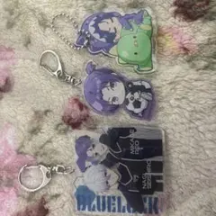 御影玲王 凪誠士郎 アクリルキーホルダー ぎゅぎゅっとキーホルダー ぎゃおコレ