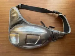 Diesel ディーゼル シルバー クロスボディバック