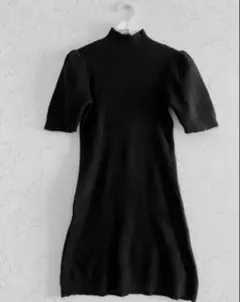 GRL グレイル 黒ニットワンピース