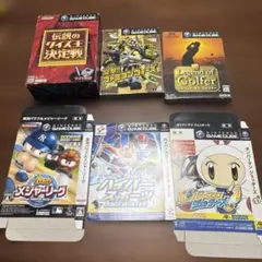 ゲームキューブ まとめ ボンバーマンゲッターズ 未組み立て 見本 他