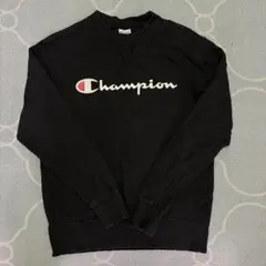 Champion ブラック トレーナー M チャンピオン　スウェット