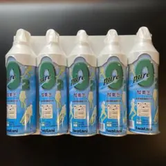 이와타니 퓨어 옥시젠 캔, 5100ml, 5개 세트