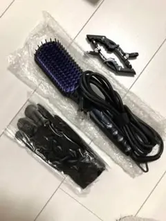 【新品未使用】ヘアアイロン　ヒートブラシ、ストレートブラシ