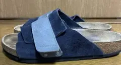 BIRKENSTOCK ZURICH 25cm ネイビー スエード サンダル - メルカリ