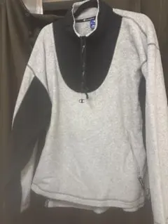 Champion ハーフジップ フリース　スウェット　L