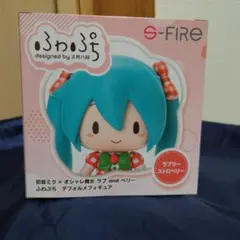 ふわぷち デフォルメフィギュア ラブリーストロベリー　初音ミク