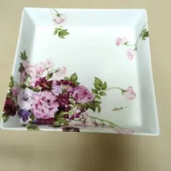 Bridal Collection 陶器 スクエアプレート 花柄のサムネイル