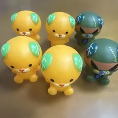 みきゃん ダークみきゃん ミニフィギュア 6体セット