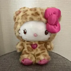 ハローキティ ヒョウ柄キティ ぬいぐるみ