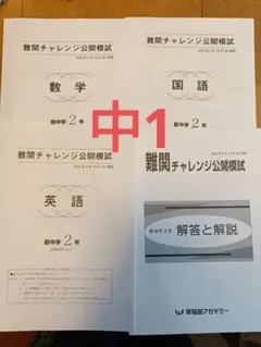 2026年最新】難関チャレンジ公開模試の人気アイテム - メルカリ