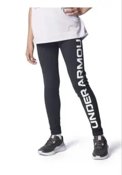 UNDER ARMOUR ブラック レギンス 160