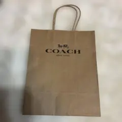 COACH ブラウン ショッピングバッグ