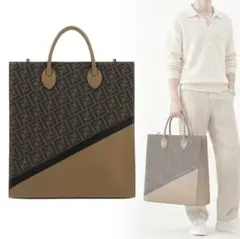 フェンディ FENDI 2WAYハンドショルダー バーティカル トートバッグのサムネイル