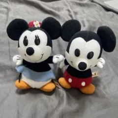 レトロンズ　ミッキー・ミニー ぬいぐるみセット