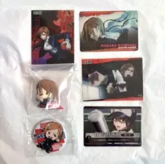 呪術廻戦 釘崎野薔薇 カード　缶バッジ　フィギュア　セット