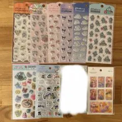 セリアダイソー　人気シールセット