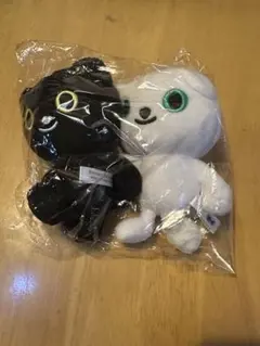 クロネコヤマト　非売品　黒白ぬいぐるみセット 約15cm 未開封