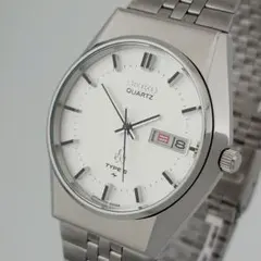 SEIKO TYPE-Ⅱ 昭和レトロ 1977年 特殊文字盤 SEIKO TYPE-Ⅱクォーツ1977年 特殊文字盤 - メルカリ