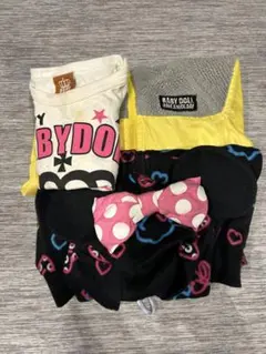 値下げ！！BABYDOLL ロングスリーブ Tシャツ 王冠デザイン