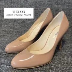 ☆新品未使用 セブントゥエルブサーティー エナメル ハイヒール『24.5cm』☆