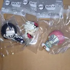 パ*イ様 鬼滅の刃 ねむらせ隊3　伊黒小芭内・童磨・猗窩座　内袋未開封　カプセル