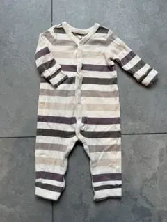 baby gap ストライプロンパース 6ヶ月