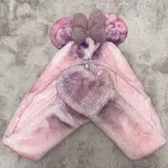 【値下げ】ミニーちゃん　マフラーキャップ