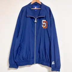 90s STARTER MLB ヴィンテージ パドレス ナイロンジャケット XL