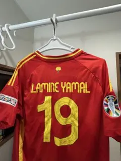 サッカー スペイン代表 EURO ユニフォーム LAMINE YAMAL 19