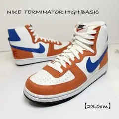 NIKE/ナイキ★Terminator/ターミネーター★ハイ★白オレンジ青★23