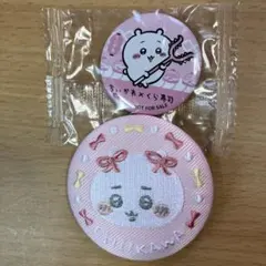ちいかわ　刺繍缶バッジ 2 ちいかわ　くら寿司缶バッジ　セット