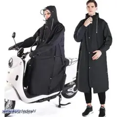 レインコート 自転車 レインポンチョ メンズ レディース ロング丈のサムネイル