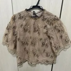 刺繍ブラウス