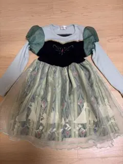 マジョリカ　アナ雪　アナ　なりきり　ワンピース　 ドレス　120