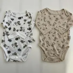 ユニクロ　ムーミン　ロンパース/肌着 70