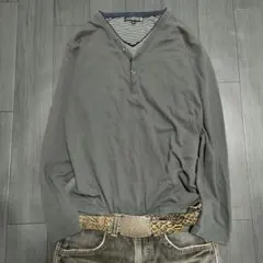 archive y2k ヘンリーネック Swag l/s tee グランジ 平成