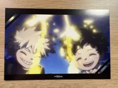 ヒロアカ 爆豪勝己・緑谷出久 幼少期 ポストカード マークシティ