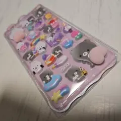 可愛いくまちゃんおしりプニプニマシュマロシール☆270