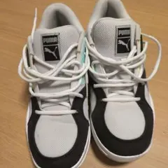 PUMA スニーカー ホワイト ブラック マルチカラ