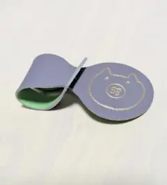 ブタさん レザータグ ヘタウマイラスト エシカルレザー