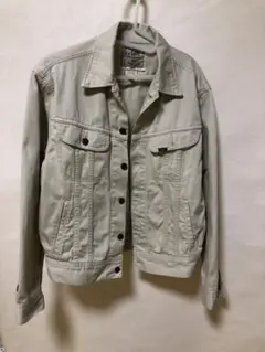 Lee ライトグレー Gジャン デニムジャケット ミディアム EDWI